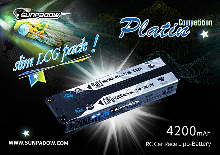Platin Slim LCG Pack 4200 Battery
