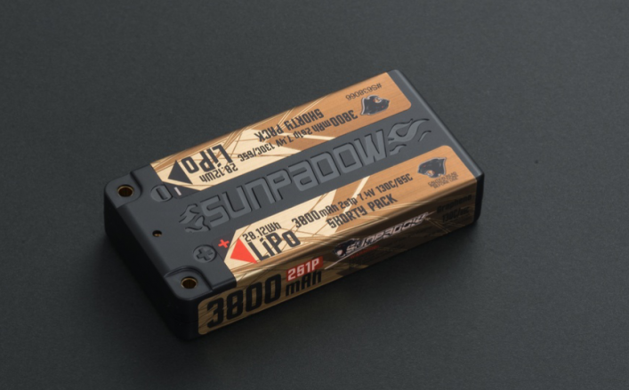 7.4V 3800mAh Lipo Battery