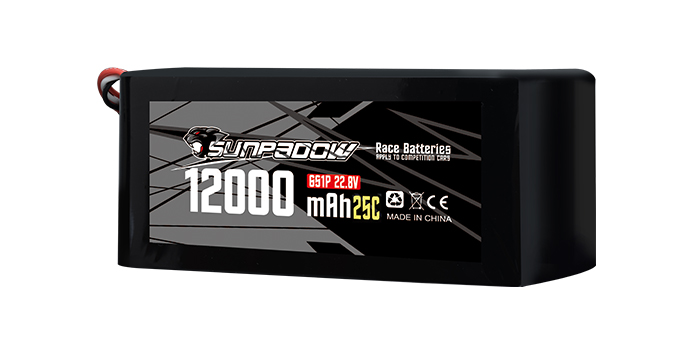 12000mAh 22.8V UAV Lipo Battery