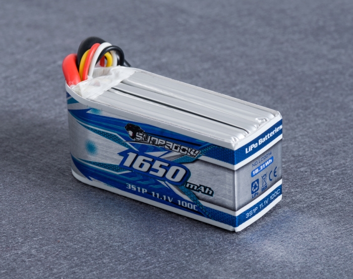 1650mAh 11.1V FPV Lipo Battery