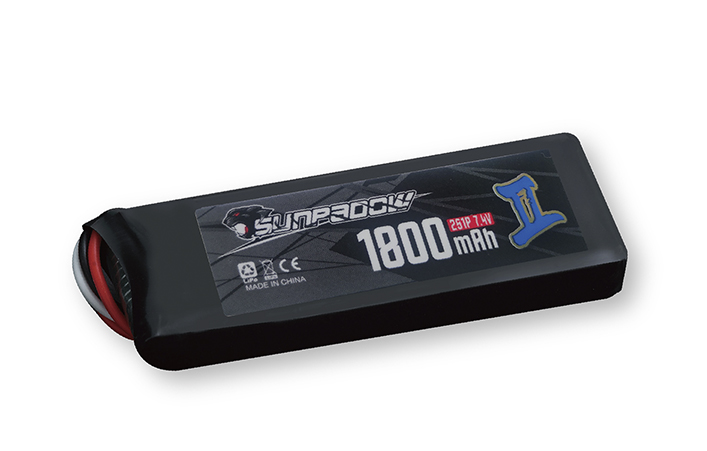 1800mAh 7.4V lithium battery