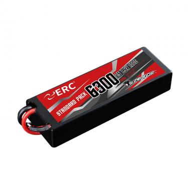 6300mAh-2S1P-7.4V-100C ERC Lipo Battery