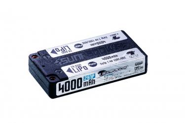 China Professional Sunpadow Shorty Lipo Platin Series 4000mAh 2S1P-7.4V-130C/65C Supplier