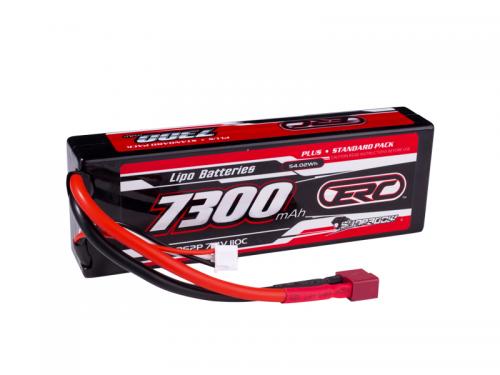 7300mAh-7.4V-2S2P-110C ERC Plus Lipo Battery