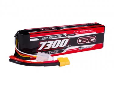 7300mAh0-11.1V-3S1P-100C ERC Plus Lipo Battery