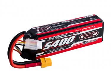 5400mAh-11.1V-3S1P-100C ERC Plus Lipo Battery