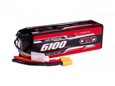  6100mAh-14.8V-4S1P-100C ERC Plus Lipo Battery