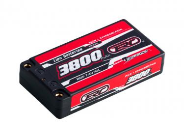 3800mAh-7.4V-2S1P-110C ERC Plus Lipo Battery