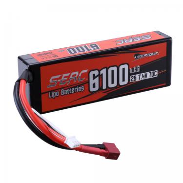 6100mAh-7.4V-2S-70C S-ERC RTR RC Car Battery