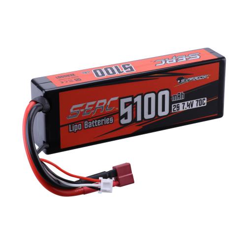 5100mAh-7.4V-2S-70C S-ERC RTR RC Car Battery