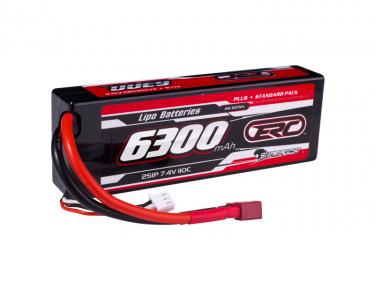 6300mAh-7.4V-2S1P-110C ERC Plus Lipo Battery