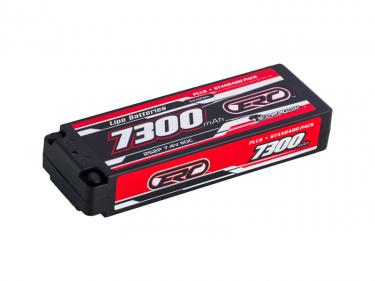 7300mAh-7.4V-2S2P-110C ERC Plus Lipo Battery