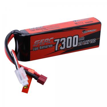 7300mAh-2S2P-7.4V-70C S-ERC RTR RC Car Battery