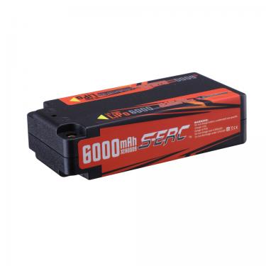 6000mAh-7.6V-2S2P-100C S-ERC RTR RC Car Battery