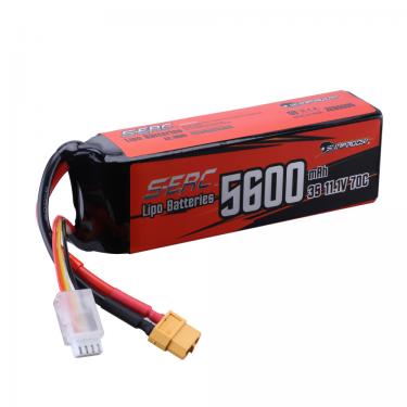 5600mAh-3S1P-11.1V-70C S-ERC RTR RC Car Battery