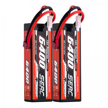 6400mAh-7.4V-2S-100C S-ERC RTR RC Car Battery