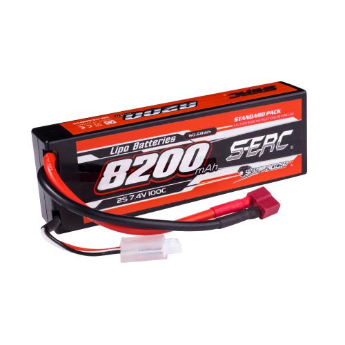 8200mAh-7.4V-2S-100C S-ERC RTR RC Car Battery