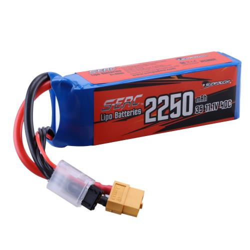 2250mAh-11.1V-40C（XT60）S-ERC RTR Aircraft Battery