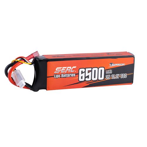 6500mAh-3S-70C (T-Plug) S-ERC RTR RC Car Battery