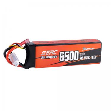 6500mAh-3S-70C (T-Plug) S-ERC RTR RC Car Battery