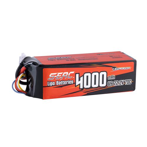 4000mAh-6S-70C (XT60)  S-ERC RTR RC Car Battery