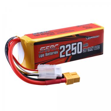 2250mAh-11.1V-60C（XT60）S-ERC RTR Aircraft Battery