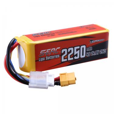 2250-4S1P-14.8V-25C（XT60）S-ERC RTR Aircraft Battery