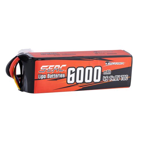 6000mAh-4S-70C (T-Plug)   S-ERC RTR RC Car Battery