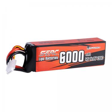 6000mAh-4S-130C(T-Plug)  S-ERC RTR RC Car Battery