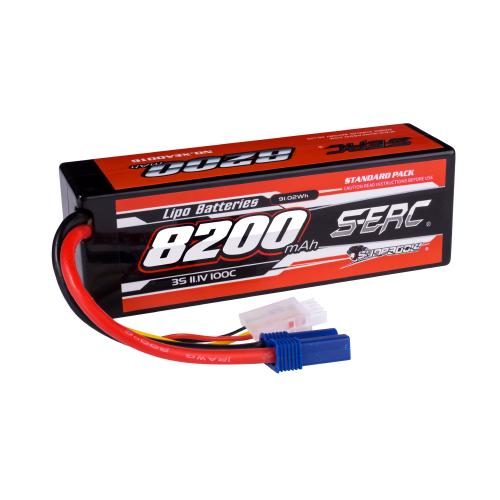 8200mAh-11.1V-3S-100C S-ERC RTR RC Car Battery