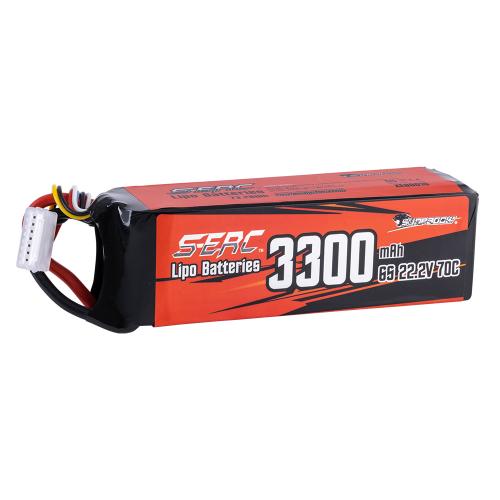3300mAh-6S-70C (XT60)  S-ERC RTR RC Car Battery