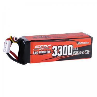 3300mAh-6S-70C (XT60)  S-ERC RTR RC Car Battery