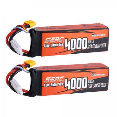 4000mAh-4S-70C (XT60) S-ERC RTR RC Car Battery