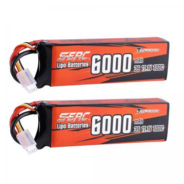 6000mAh-3S-100C (T-Plug) S-ERC RTR RC Car Battery