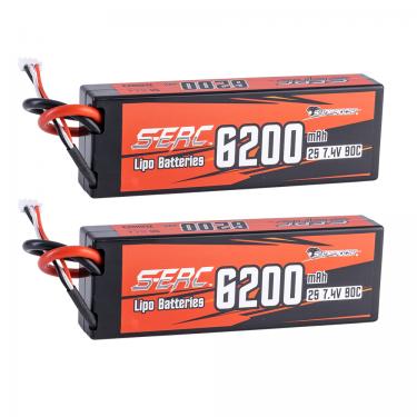 6200mAh-2S-90C S-ERC RTR RC Car Battery