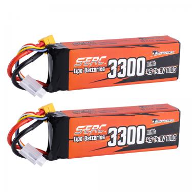 3300mAh-4S-100C (XT60) S-ERC RTR RC Car Battery