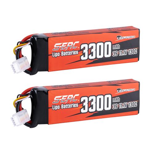 3300mAh-3S-130C (XT60) S-ERC RTR RC Car Battery