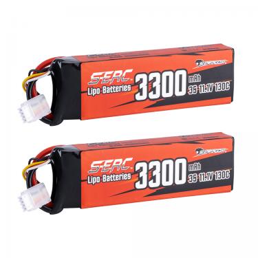 3300mAh-3S-130C (XT60) S-ERC RTR RC Car Battery