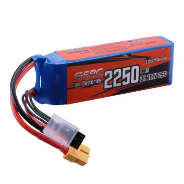 2250mAh-11.1V-25C（XT60）S-ERC RTR Aircraft Battery